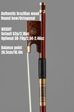 4/4 Snakewood Solo Violin Bow B114-9