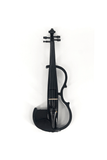 4/4 Black Lacquer Acoustic Electric Violin EX1
